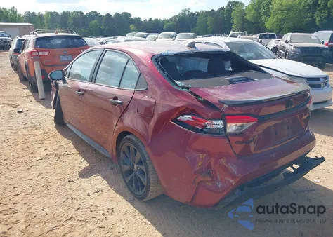 2022 Toyota Corolla Se Nightshade Edition z USA, uszkodzony, nr VIN 5YFS4MCE3NP112056